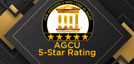 AGCU Earns Bauer Financial 5 star rating