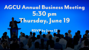 AGCu Annual Business Meeting 5:30 pm Thursday, June 19 RSVP by June 12